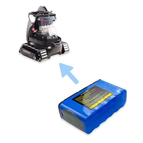 8000mAh Battery for 2026 2M2 TANK 2 Pro CNC Key Cutting Machine New Version Shadow Warrior