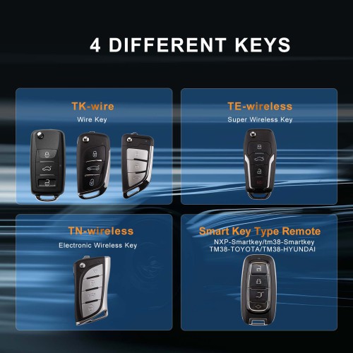THINKCAR TKEY101 Programmateur De Clés Universel Avec 6 Remote Clés