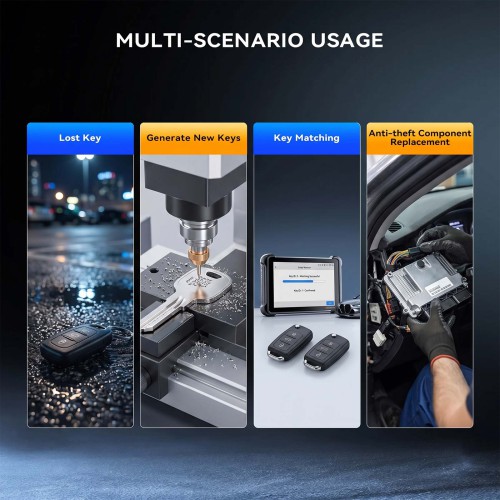 THINKCAR TKEY101 Programmateur De Clés Universel Avec 6 Remote Clés