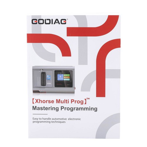 GODIAG Xhorse Multi Prog Mastering Programming BOOK
