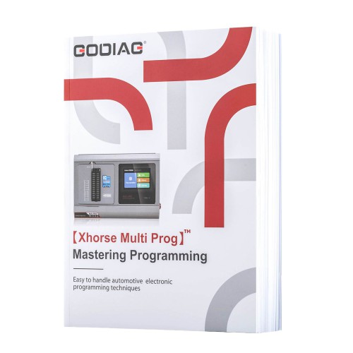 GODIAG Xhorse Multi Prog Mastering Programming BOOK