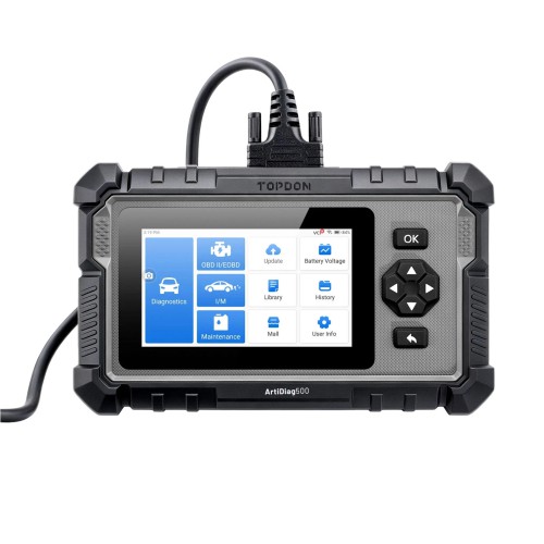 TOPDON ArtiDiag500 AutoVIN Live Data Stream 6 Fonctions Réinitialiser