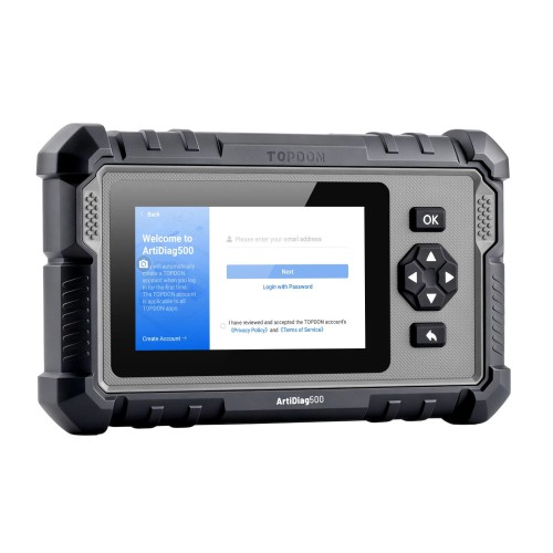 TOPDON ArtiDiag500 AutoVIN Live Data Stream 6 Fonctions Réinitialiser