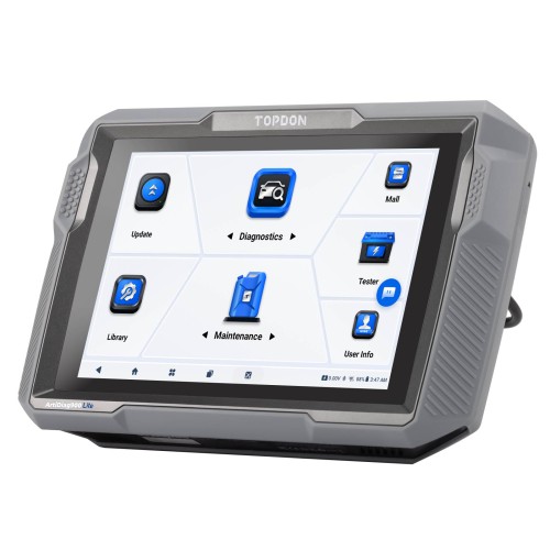 TOPDON ArtiDiag900 Lite 8 Réinitialisation des fonctions, contrôle bidirectionnel, AutoVIN et AutoScan avec interface VCI magnétique