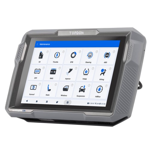 TOPDON UltraDiag 8-Inch Clé Programmeur & Diagnostic Appareil Supporte 30 fonctions de réinitialisation, contrôle bidirectionnel, plus de 100 voitures