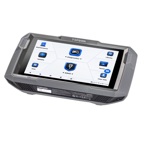 TOPDON UltraDiag 8-Inch Clé Programmeur & Diagnostic Appareil Supporte 30 fonctions de réinitialisation, contrôle bidirectionnel, plus de 100 voitures