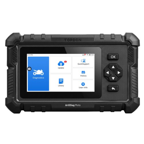 TOPDON ArtiDiag Moto 5-Inch Motorcycle Diagnostic Appareil