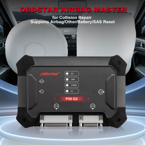 OBDSTAR P50 G2 pour Collision Repair Supports Airbag/Other/Battery/SAS Reset