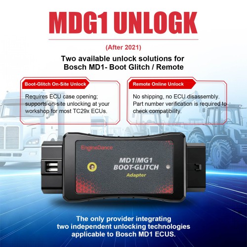 EngineDance MD1/MG1 Boot-Glitch Adaptateur Fonctionne Avec EngineDance X5