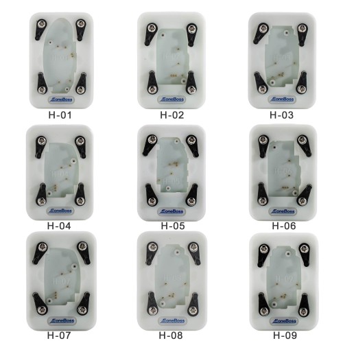 EONEBOSS 6A Solderfree Read/Write Adapters, H‑01 to H‑09