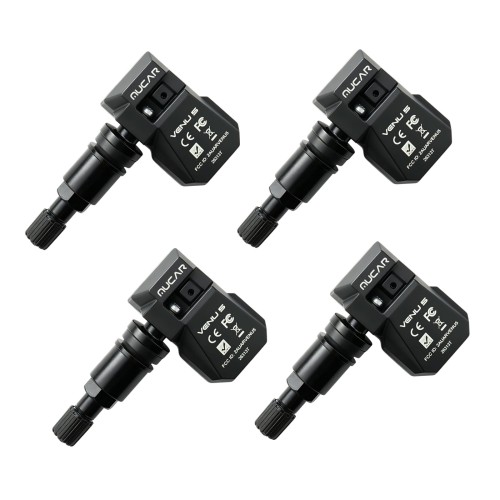 THINKCAR MUCAR VENU5 Tire Pressure Sensors Support 315MHz & 433MHz Dual Frequency 4PCS/Set