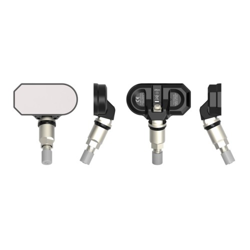 LAUNCH TSENSOR-B Programming-free Bluetooth Tire Pressure Sensor for Tesla(Adjustable Angle, Matte Silver) 4PCS