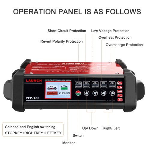 LAUNCH PFP-150 Programmation Flash Power pour Toutes Les Types véhicules, voitures, camions, bateaux, tracteurs, bus