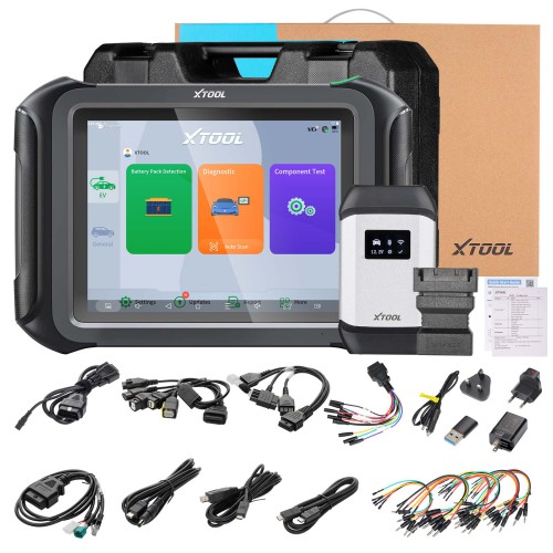 XTOOL D9 EV Electric Vehicles Diagnostic Tablet Support DoIP and CAN-FD For Tesla For BYD With Battery Pack Detection