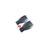 Smart Key Shell 3 Button For Benz without the Plastic Board