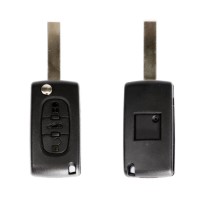 peugeot remote key 3 button mhz 433 (307 with groove)