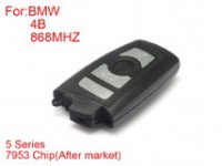 BMW CAS4 F platform 5series remote key 4 buttons 868 mhz 7953chip black side