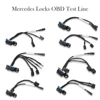 Mercedes Locks OBD Test Line 7 pcs Pour W209/W211/W906/W169/W208/W202/W210/W639 pour choisir