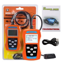 V-A-G506M VW/AUDI/SEAT/SKODA V-A-G Code Reader Support TP-CAN and New UDS Protocol