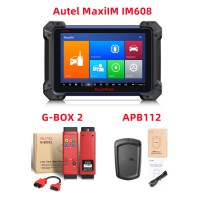 Autel MaxiIM IM608 Avec G-BOX2 Adaptateur Et APB112 Smart Key Simulator