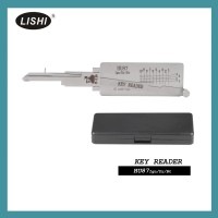 LISHI HU87 Direct Reading Flat Milling without Opening Directly Reading Door Lock Tail Box and Ignition Lock 2-in-1 Tool without Side Column