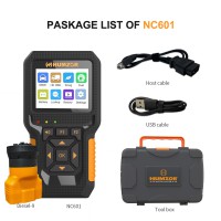 HUMZOR NexzCheck NC601 I/M Readiness, MIL Status Analysis, Smog Check, Fuel Analysis, Battery Analysis, Live Data, Freeze Data
