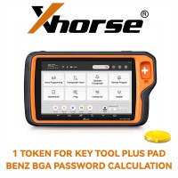 1 Token pour Xhorse VVDI Key Tool Plus Benz Password Calculation Pour SN VK08xxxxxx
