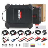 LAUNCH X431 O2-2 Scope Box Oscilloscope 4 Canaux 100MHz USB DC Automobile Oscilloscopes Fonctionne avec PRO3S + /PAD Série