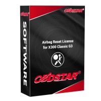 OBDSTAR Réparation d'Airbag Licence Pour X300 Classic G3