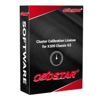 OBDSTAR Réglage De Kilemetrage Licence Pour X300 Classic G3