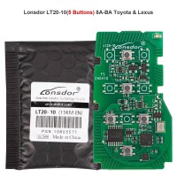 Lonsdor LT20-10(5 Buttons)  8A-BA Toyota & Lexus