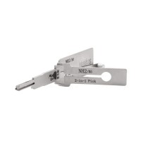 LISHI NH2/B5 Flat Milling Tool 2-in-1 Pick & Decoder for Mack, Kenworth, Briggs & Stratton