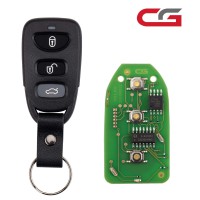 CG A09-3+1 HYU.D Style(Separate-3+1BTN)) 4 Buttons Wire Remote Used with CGDl K2 Remote Key Programmer 5PCS