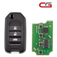 CG A10-3+1 HON.D Style(Flip-3+1BTN) 4 Buttons Wire Remote Used with CGDl K2 Remote Key Programmer 5PCS