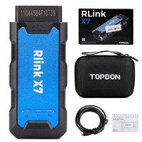 TOPDON Rlink x7 pour GM Supporte CANFD DOIP GM ECU Programmation Suppporte GM Véhicules 2000 à 2024