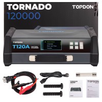 TOPDON T120A Stable Power Supply & 12V Battery Charger Cable