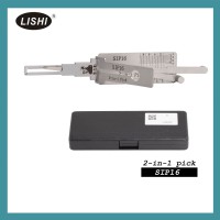 LISHI SIP16 End Milling Tool 2-in-1 Decoder and Pick for Fiat/Alfa/Maserati/Lancia