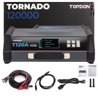 TOPDON T120A Stable Power Supply & 12V Battery Charger Cable Length: 5M