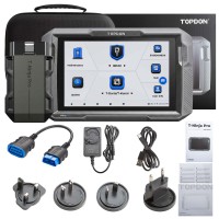 TOPDON T-Ninja Pro Programmeur Apprentissage de clé, télécommande, lecture du code PIN, suppression de clé, toutes les clés perdues, OBD2 Scanner