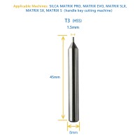 GODIAG T3 1.5MM Tracer φ1.5xD6x45L For SILCA MATRIX PRO, MATRIX EVO, MATRIX SLX, MATRIX SX, MATRIX S 5PCS