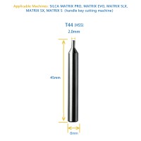 GODIAG T44 2.0MM Tracer φ2.0xD6x45L For SILCA MATRIX PRO, MATRIX EVO, MATRIX SLX, MATRIX SX, MATRIX S 5PCS