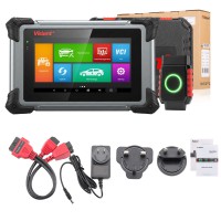 VIDENT iSmart800Pro BT Bluetooth Version Automotive Scan Tool, OBD2 Scanner, Supports Full System Diagnostics, Bi-Directional Test, 40+ Reset Services