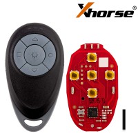 XHORSE XKGTF1EN VVDI All-In-One Garage Remote Control 3 Garage Doors Simultaneously 5PCS