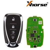 XHORSE XSCLN1EN for Chevrolet Style Second Generation Universal Remote Key 4 Buttons 5PCS