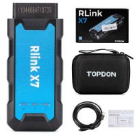 TOPDON RLink X7 pour Nissan Supporte CAN-FD/DOIP Protocole Codage/Programmation