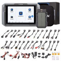 TOPDON UltraDiag Moto 8-inch Wireless Motorcycle Diagnostic Appareil Supporte contrôle bidirectionnel, réinitialisations de maintenance, connectivité