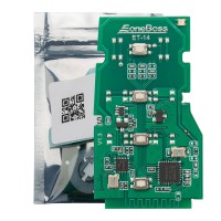 EONEBOSS ET14 Bluetooth Smart Key 4 Buttons 4A(AA, BA) PCB Key Board Only 5PCS