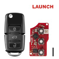 Launch LK-Volkswagen Smart Key (Folding 3-Bouton-Black) LK3-VOLWG-01 5PC