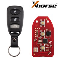 XHORSE XKHY21EN Hyundai Type Remote Key 3+1 Boutons 5PCS