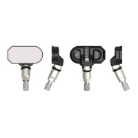 LAUNCH TSENSOR-B Programming-free Bluetooth Tire Pressure Sensor for Tesla(Adjustable Angle, Matte Silver) 4PCS